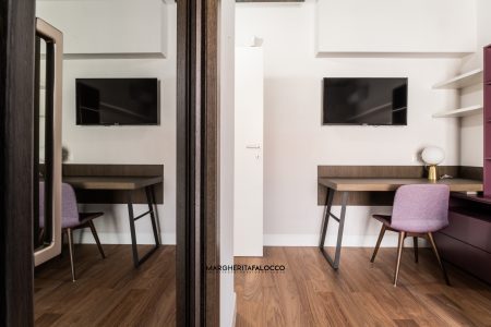 Progetto Esagono: villa privata all’insgena del colore e del decorativismo Progetto Esagono: villa privata all'insgena del colore e del decorativismo