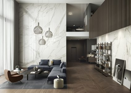 calacatta_oro_living_2 gres porcellanato effetto legno